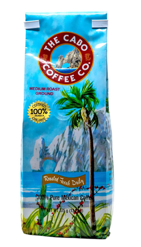 The Cabo Coffee Co. Medium Roast Ground , 375 Grams.