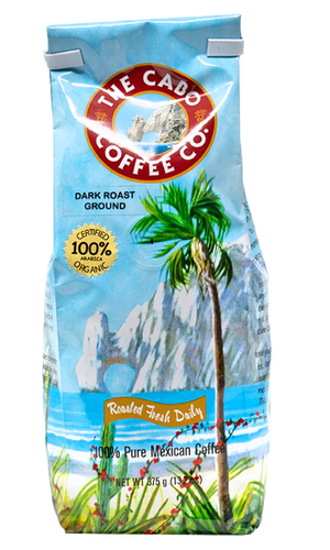 The Cabo Coffee Co. Dark Roast Ground, 375 Grams