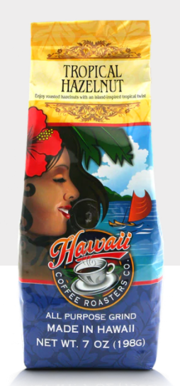 Tostadores de café hawaianos - Avellana tropical