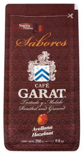 Café Garat Flavored: Hazelnut Flavored, Roasted and Ground Coffee