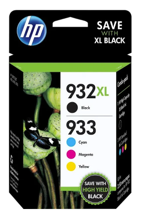 HP 932 Combo Pack Ink Cartridge