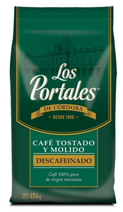 Los Portales de Cordoba: Decaffeinated, Toasted and Ground